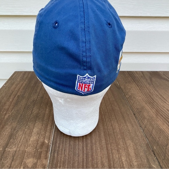 NFL Reebok Indianapolis Colts Blue Logo Cap Hat Small - Picture 4 of 7